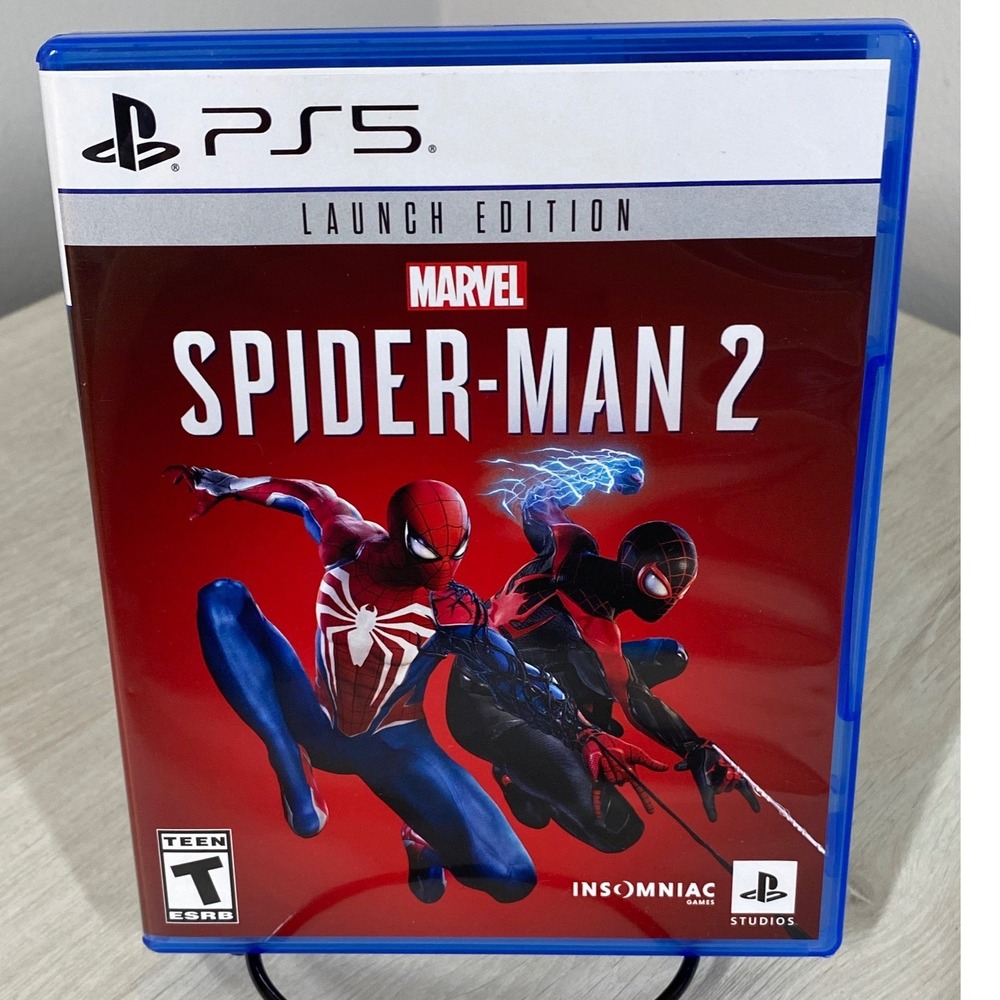 Marvels Spider-Man 2 Launch Edition Sony PlayStation 5 PS5 Physical Disc 2023